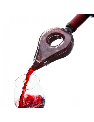 Pompe à vide air pour vin avec bouchon noir Vacuvin